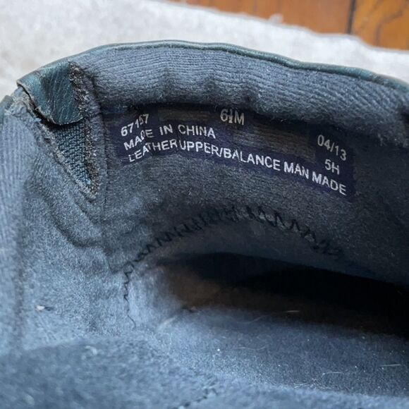 Clarks Bendables Blue Leather Slip-On Loafer Clog Women 6.5 Mule 67157 - Picture 9 of 9